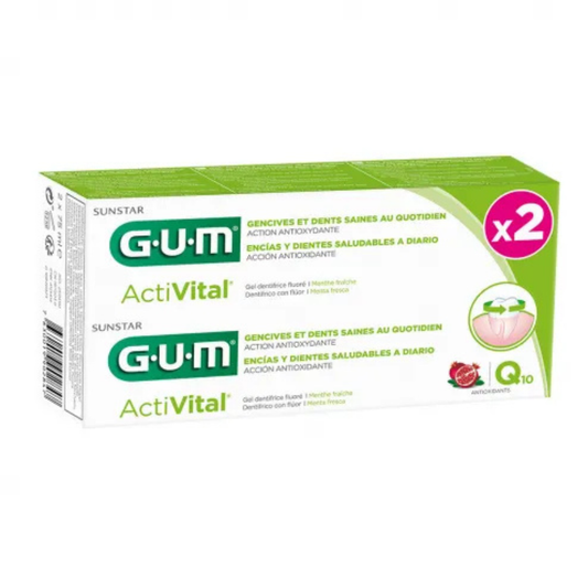 GUM - 2 DENT ACTIVITAL 6050/2 PACK