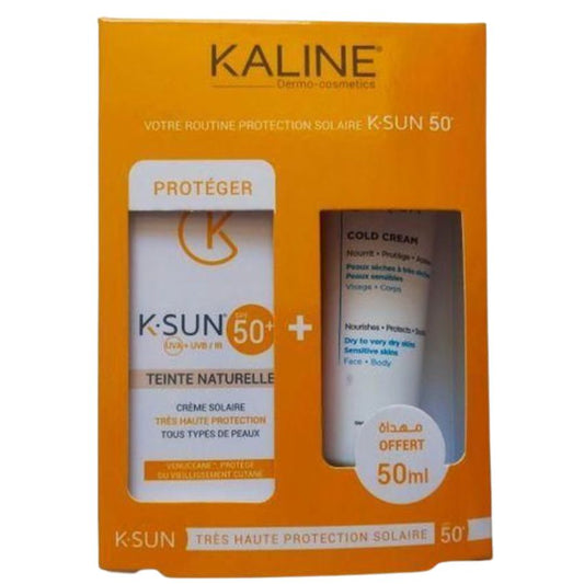 KALINE - k-PACK TEINTE NATUREL COLD CREAM