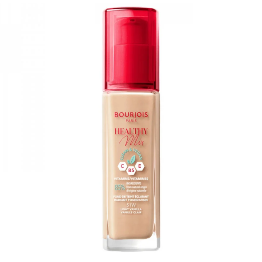 BOURJOIS HEALTHY MIX CLEAN & VEGAN – 51 W – VANILLE LÉGÈRE