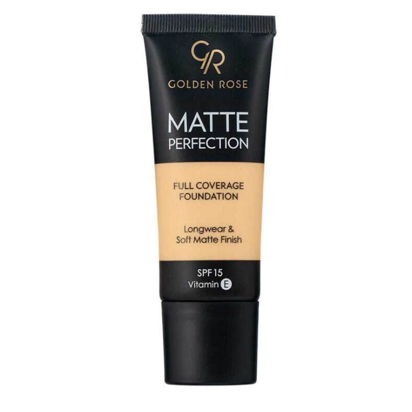 GOLDEN ROSE - MATTE PERFECTION FOUNDATION WARM N2