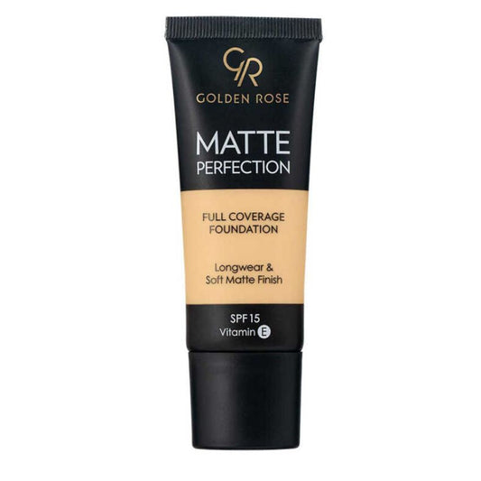 GOLDEN ROSE - MATTE PERFECTION FOUNDATION WARM N2
