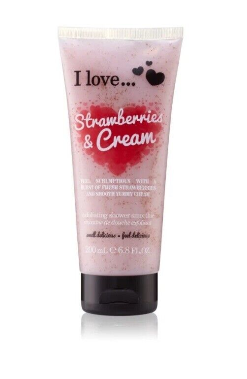 I LOVE... - SHOWER SMOOTHIE STRAWBERRIES & CREAM 200ML