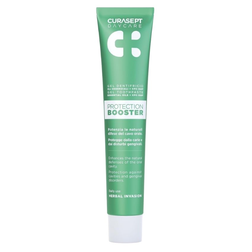 CURASEPT - PROTECTION BOOSTER GEL DENTIFRICE INVASION DES HERBES 75 ML