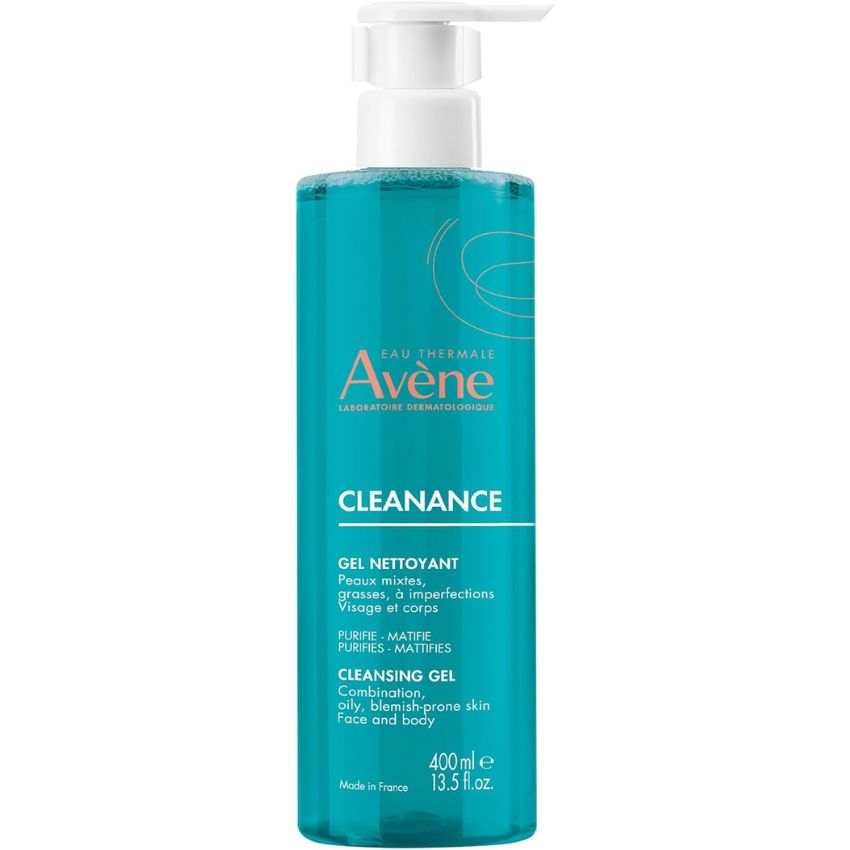 AVÈNE - EAU THERMALE CLEANANCE GEL NETTOYANT 400ML
