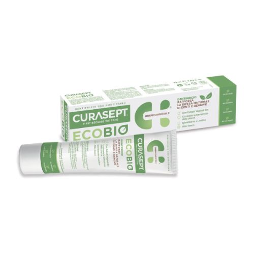 CURASEPT DENTIFRICE NATUREL BIO ECOBIO 75ML
