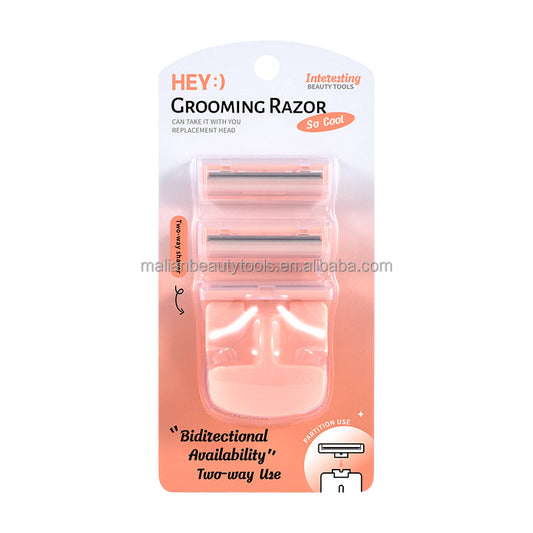 HEY - RASOIR PORTABLE DOUBLE USAGE – 3 PIÈCES