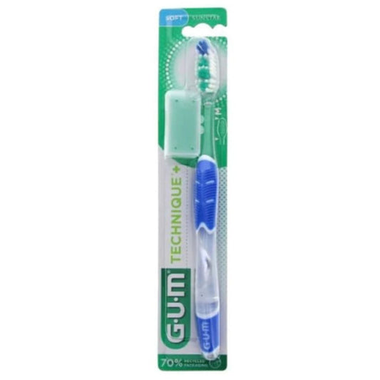 GUM - BROSSE À DENTS TECHNIQUE PLUS SOUPLE 490