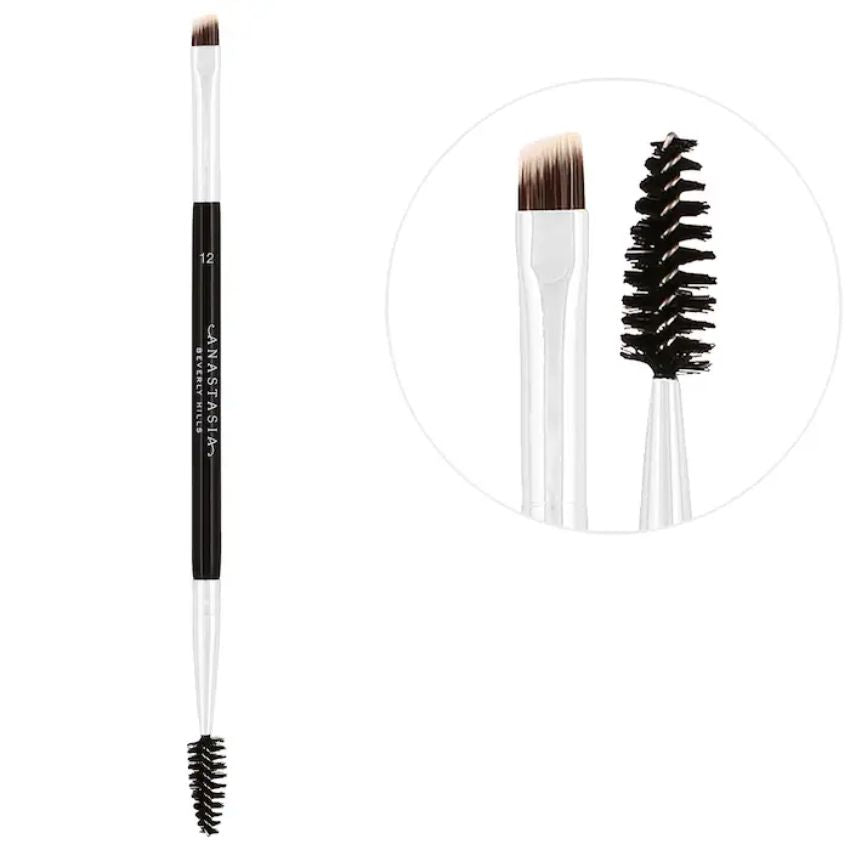 ANASTASIA - DUO BRUSH 12 Dual Ended Firm Angled Brush