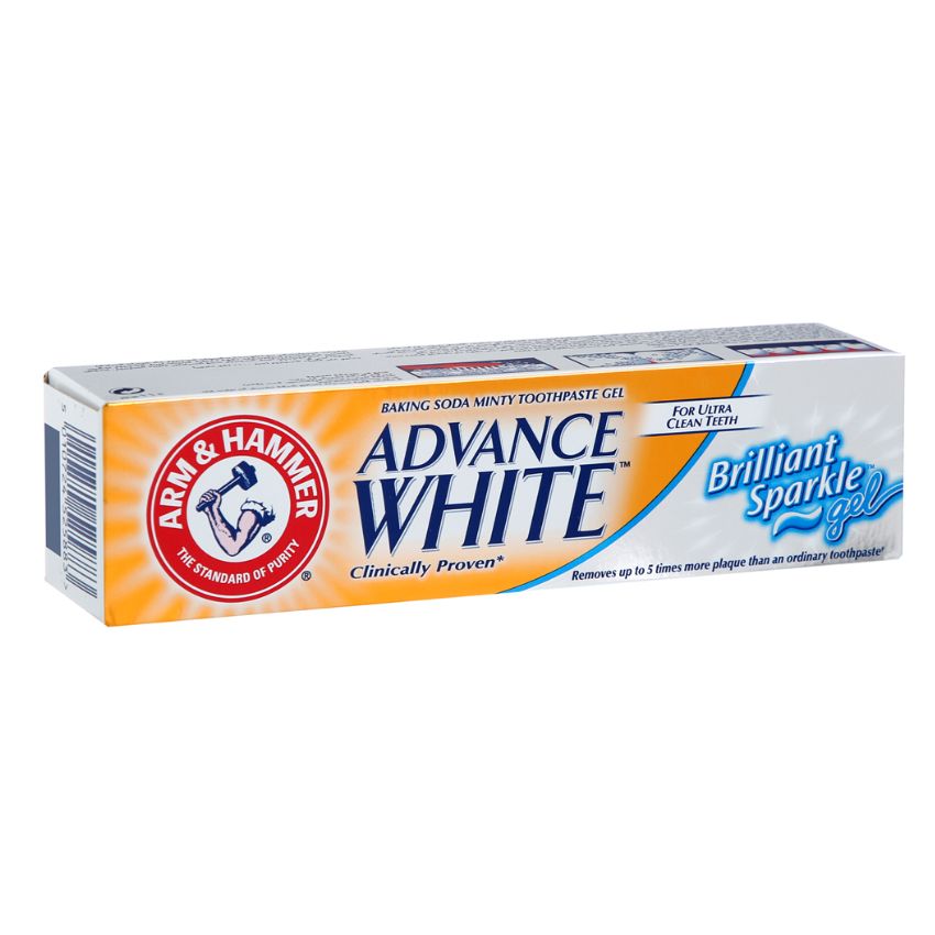 ARM & HAMMER - DENTIFRICE GEL SCINTILLANT ADVANCE WHITE – 115 G