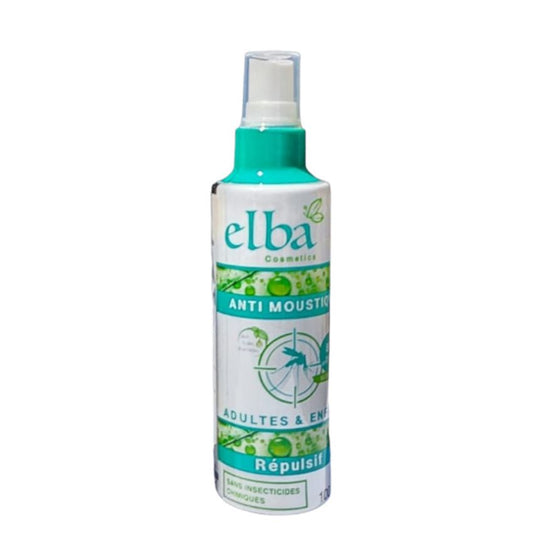 ELBA COSMETICS - ANTI MOUSTIQUE SPRAY ADULTES ET ENFANTS 100ML