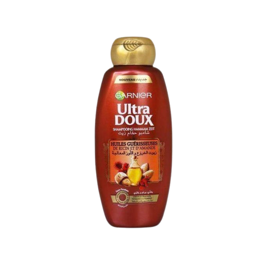 GARNIER - ULTRA DOUX SHAMPOO 400ML RICIN/AMANDE