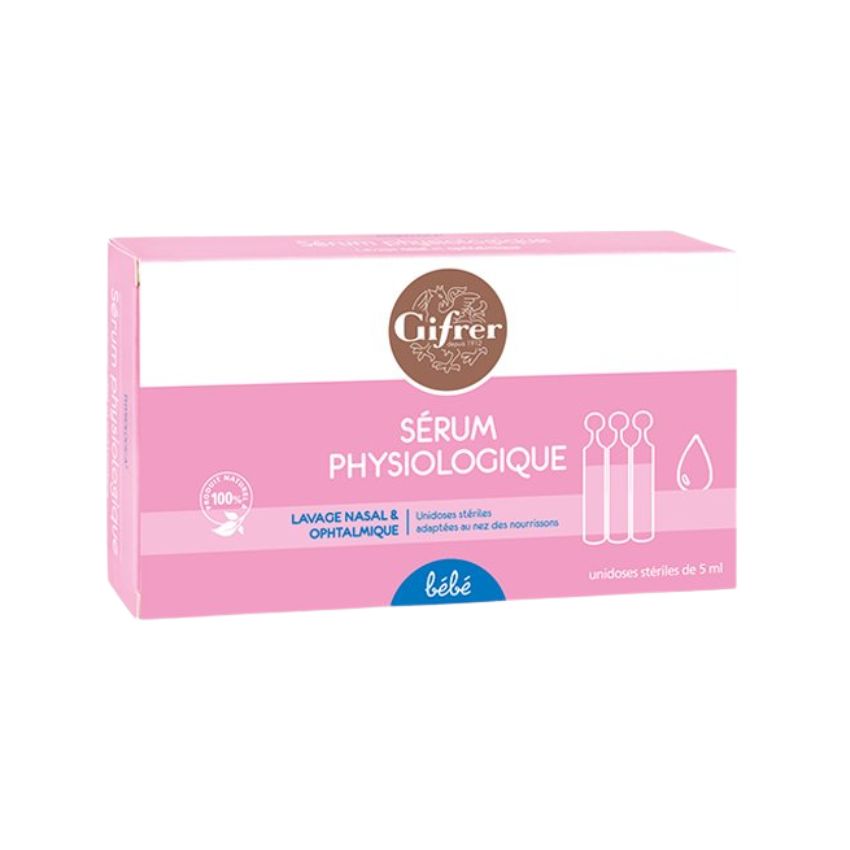 GIFRER - SERUM PHYSIOLOGICA BOITE 12*5ML