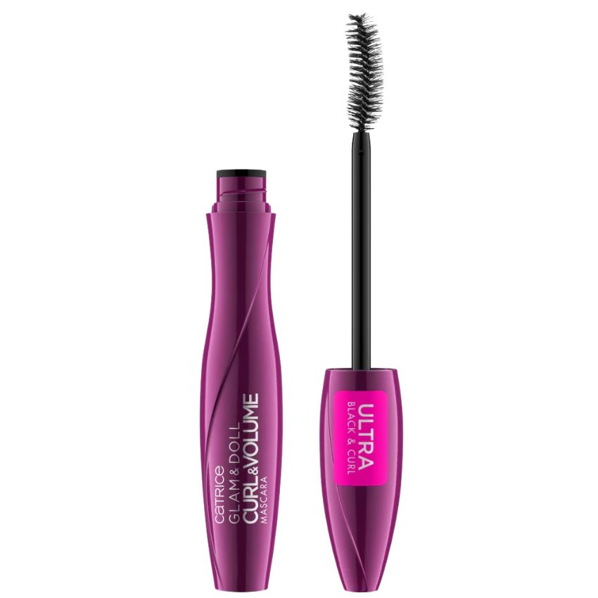 CATRICE - GLAM & DOLL CURL & VOLUME MASCARA BLACK