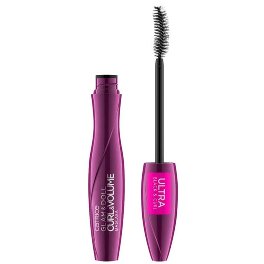 CATRICE - GLAM & DOLL CURL & VOLUME MASCARA BLACK