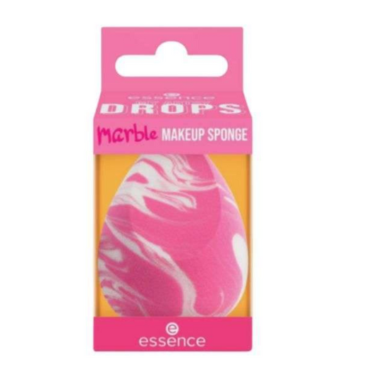 ESSENCE - ÉPONGE MAQUILLAGE DOUBLE FACE ESSENCE PINK MARBRE