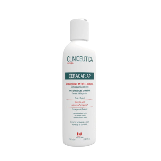CLINICEUTICA - CERACAP SHAMPOING ANTIPELLICULAIRE 250ML