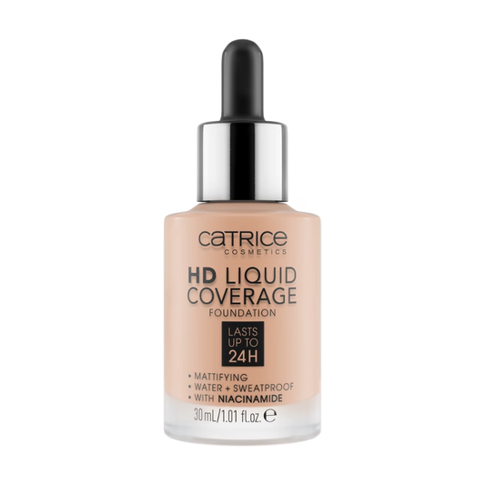 CATRICE- FOND DE TEINT LIQUID COVERAGE HD 020