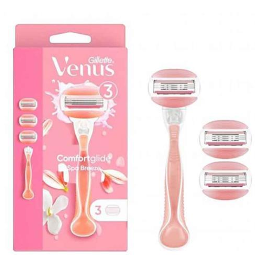 GILLETTE - VENUS 3 COMFORTGLIDE SPA BREEZE