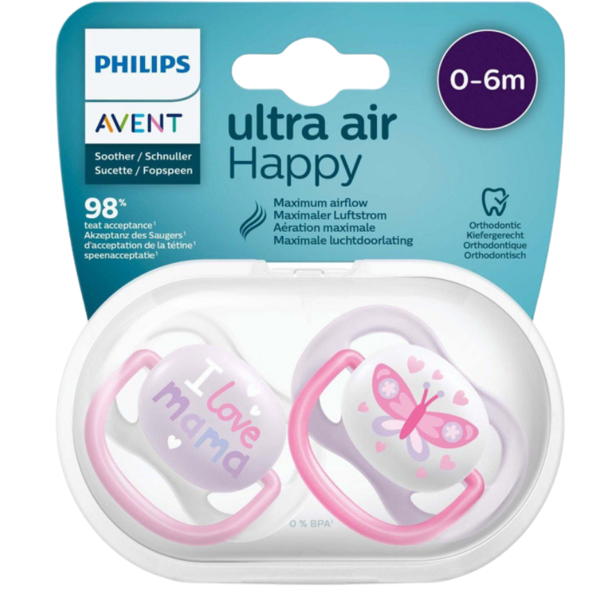 AVENT - ULTRA AIR HAPPY GIRL 0-6 MOIS SCF080/02