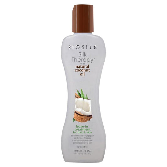 BIOSILK - SILK THERAPY NATURAL COCONUT OIL 167ML