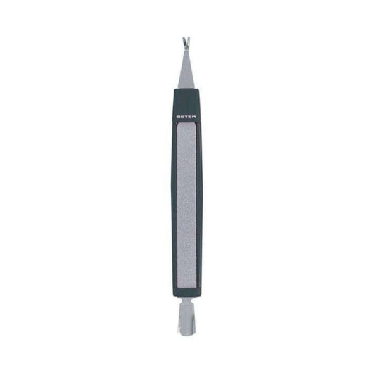 BETER - COUPE CUTICULES À TRIPLE USAGE AVEC REPOUSSOIR LIME