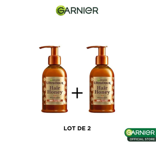 GARNIER - LOT DE 2 SERUM CHEVEUX ULTRA DOUX TRESOR DE MIEL 115ML