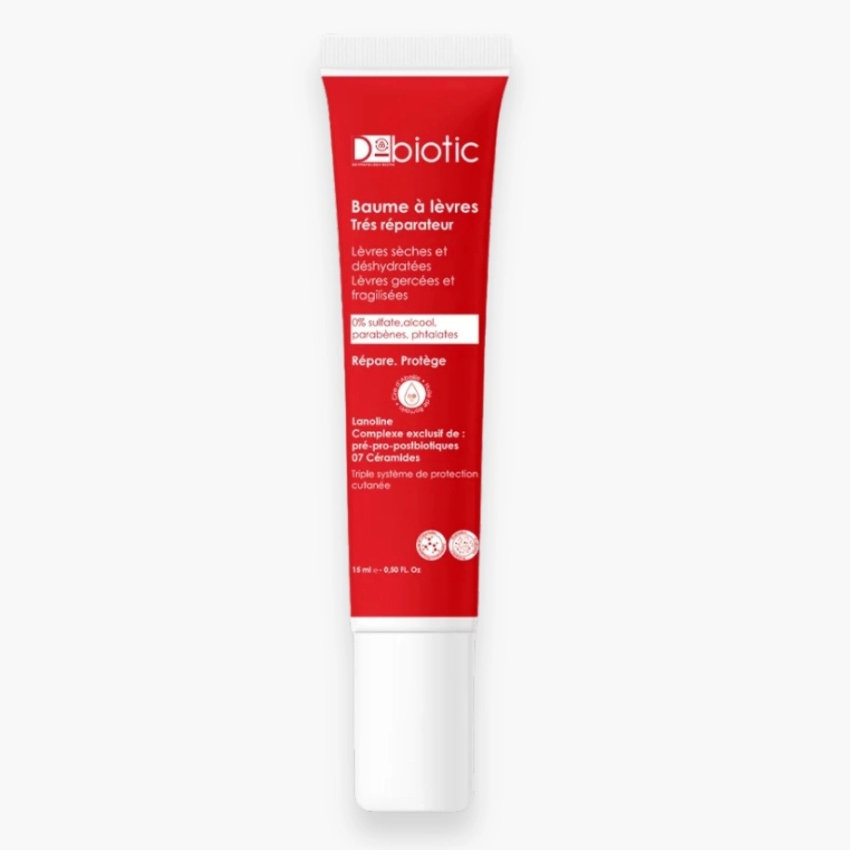 D-BIOTIC - BAUME A LEVRES TRES REPARATEUR 15ML