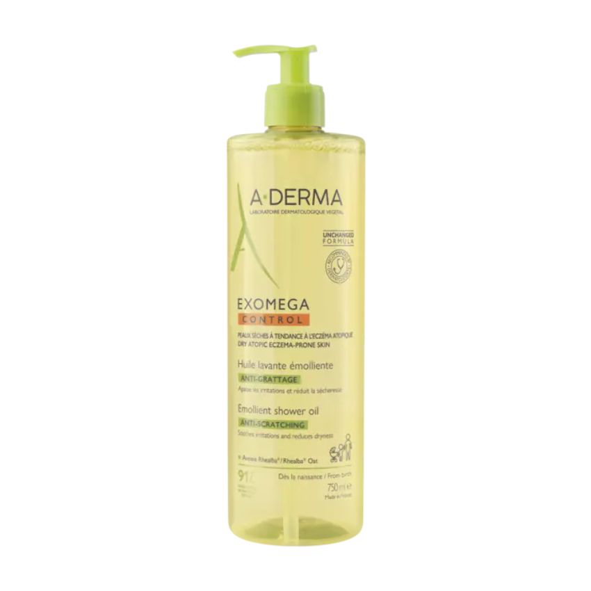 A-DERMA - EXOMEGA CONTROLE HUILE LAVANTE EMOLLIENTE 500 ML
