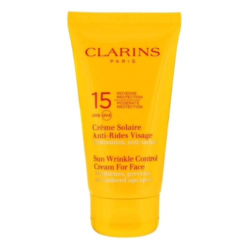 CLARINS - CREME SOLAIRE ANTI-RIDES VISAGE 15 UVB/UVA
