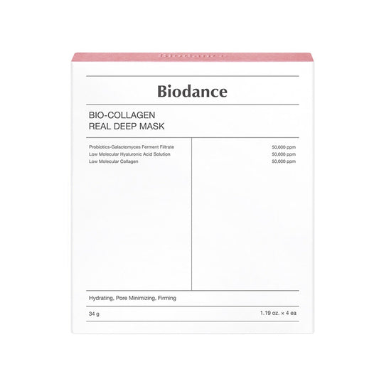 BIODANCE - BIO COLLAGEN REAL DEEP MASK PACK DE 4