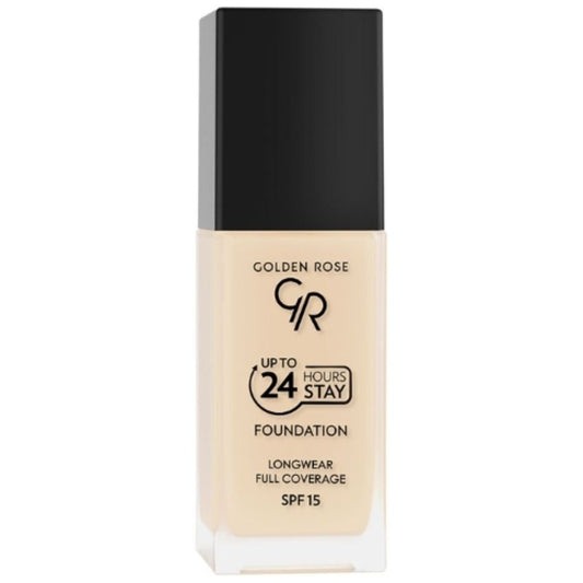 GOLDEN ROSE - UP TO 24 HOURS STAY FOUNDATION SPF15 NO 01
