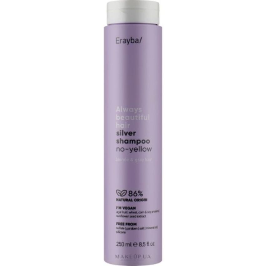 ERAYBA - ALWAYS BEAUTIFUL HAIR SILVER SHAMPOO 250ML