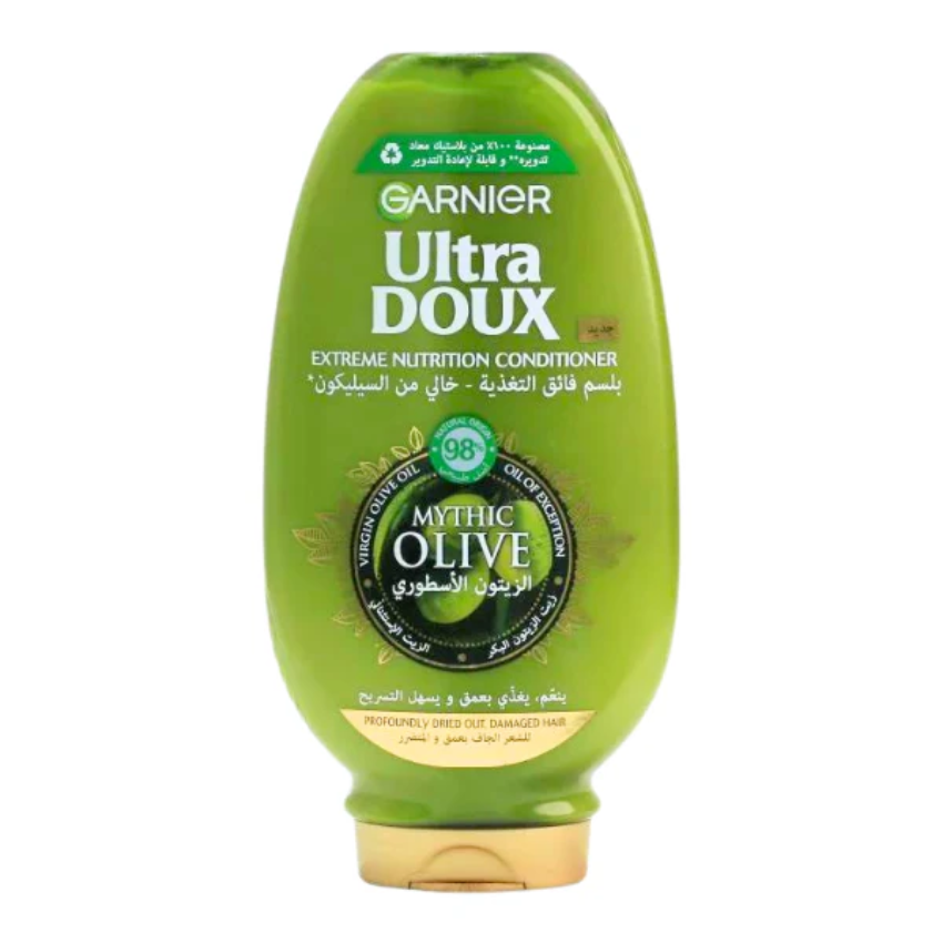 GARNIER - ULTRA DOUX APRES SHAMPOOING OLIVE MYTHIQUE 360ML