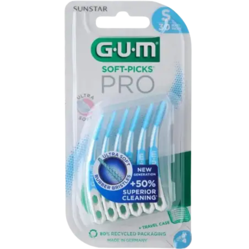 GUM - SOFT PICKS PRO SMALL 30 PCS 689