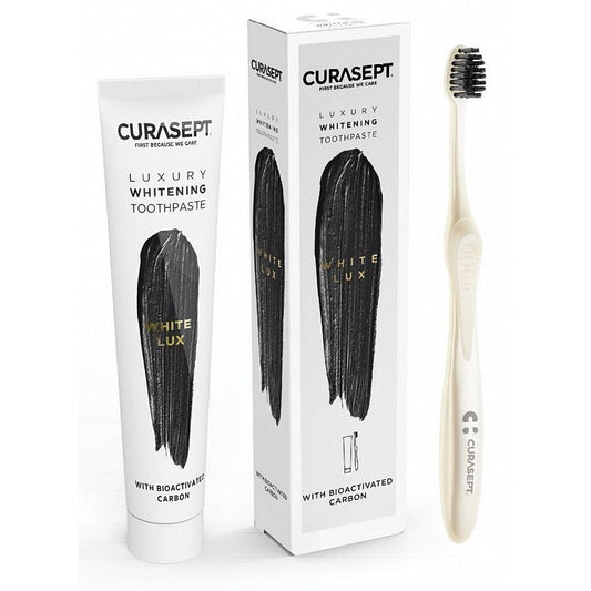 CURASEPT - DENT WHITE LUXURY 75 ML + BAD PACK