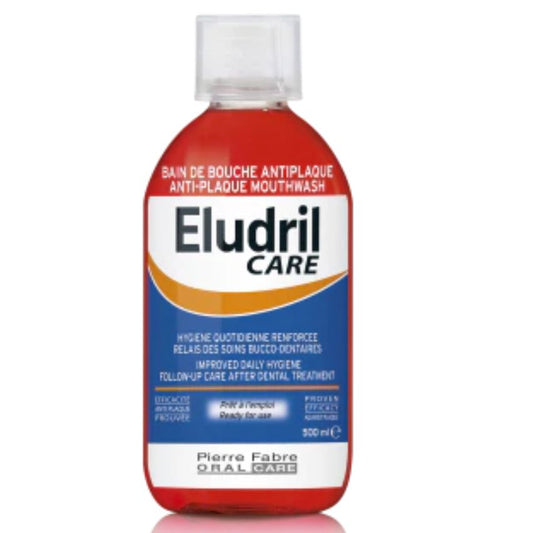 ELGYDIUM-ELUDRIL CARE BAIN DE BOUCHE ANTIPLAQUE 500ML
