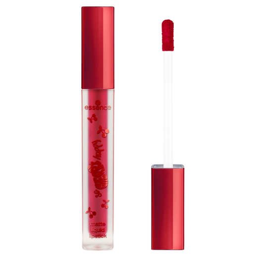 ESSENCE - SO CHERRY HAPPY MATTE LIQUID LIPSTICK CHERRY KISSES
