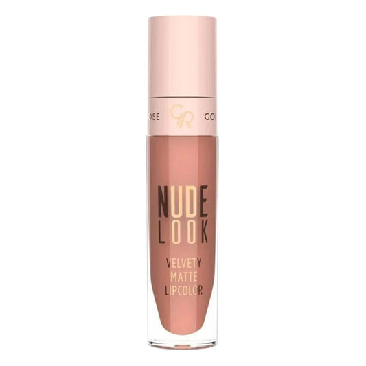 GOLDEN ROSE NUDE LOOK VELVETY MATTE LIP LIPCOLOR 02 PEACHY NUDE