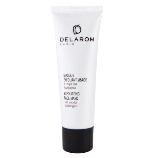 DELAROM - MASQUE EXFOLIANT VISAGE A L'ARGILE ROSE 50ML