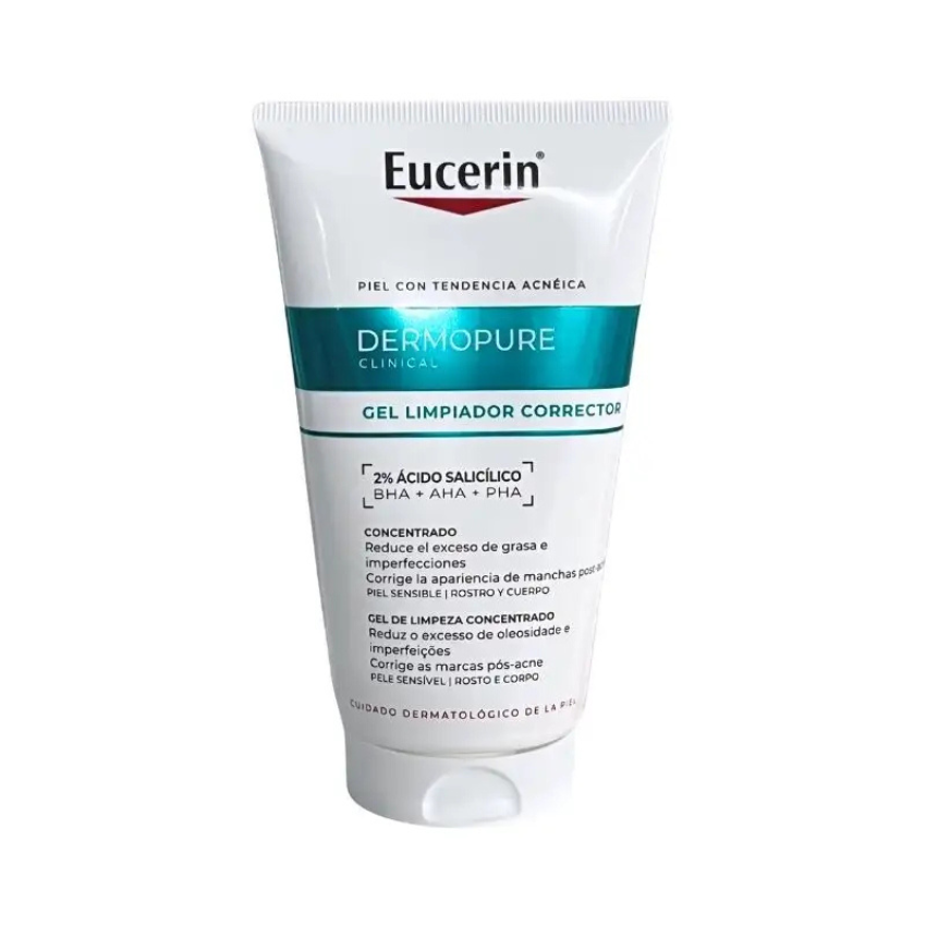 EUCERIN - DERMOPURE CORRECTING CLEANSER GEL NETTOYANT TRIPLE ACTION 150ML