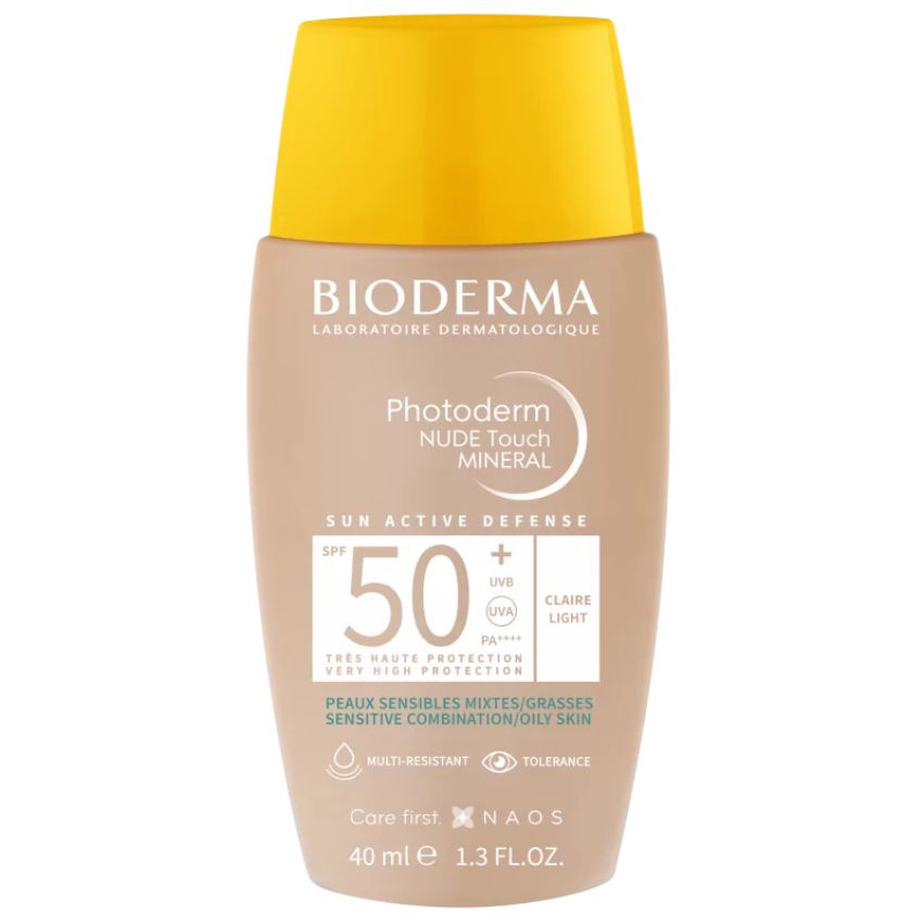 BIODERMA - PHOTODERM NUDE TOUCH TEINTE CLAIR LIGHT SPF 50 40ML 03/27
