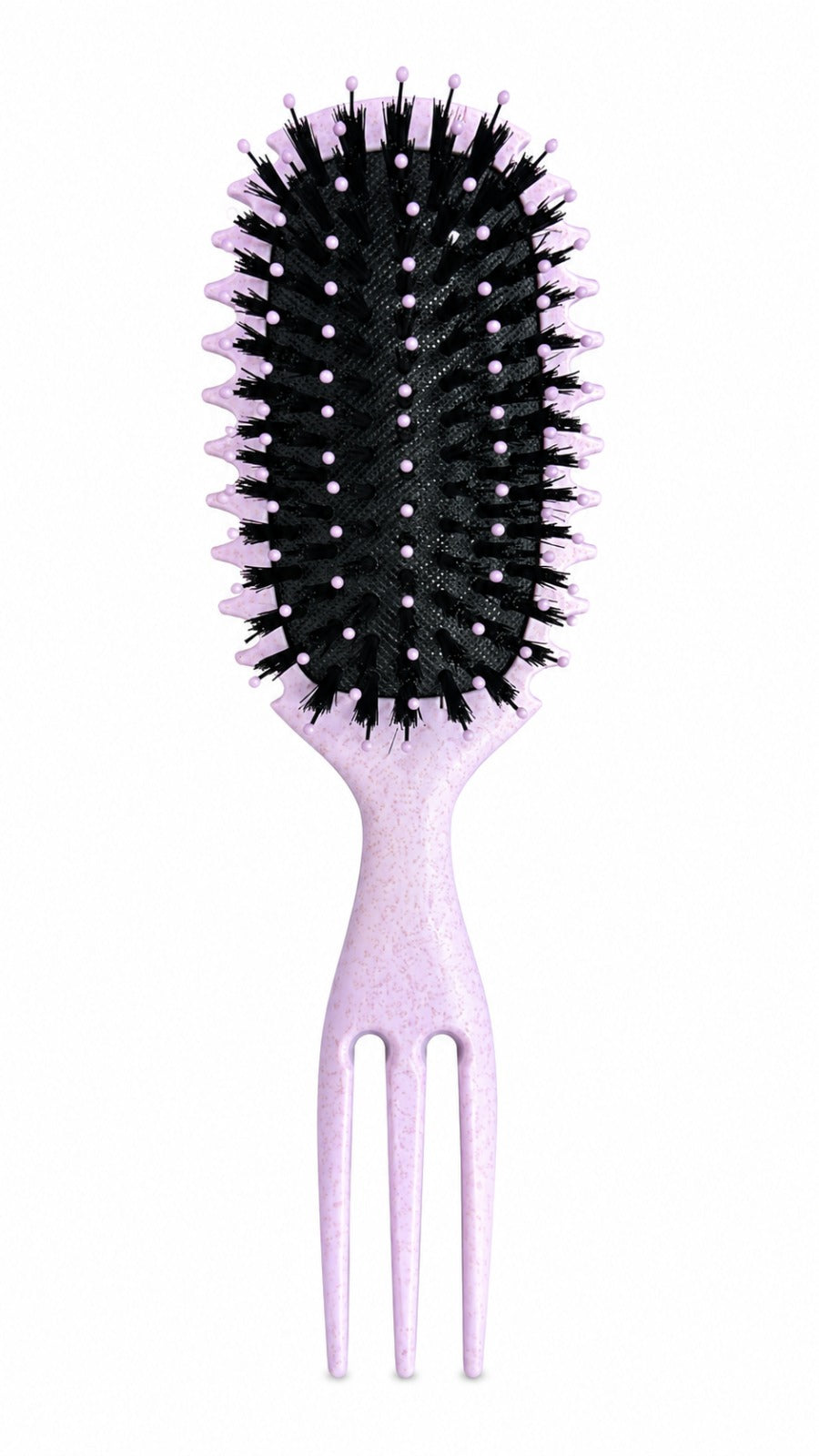 CECILIA - BROSSE CHEVEUX BOUCLES CARRE MAUVE 2039S