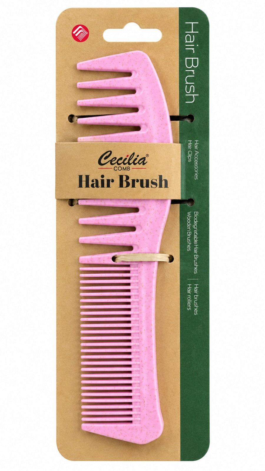 CECILIA - PEIGNE PLEINE AVEC MINI ROSE BMZ-4