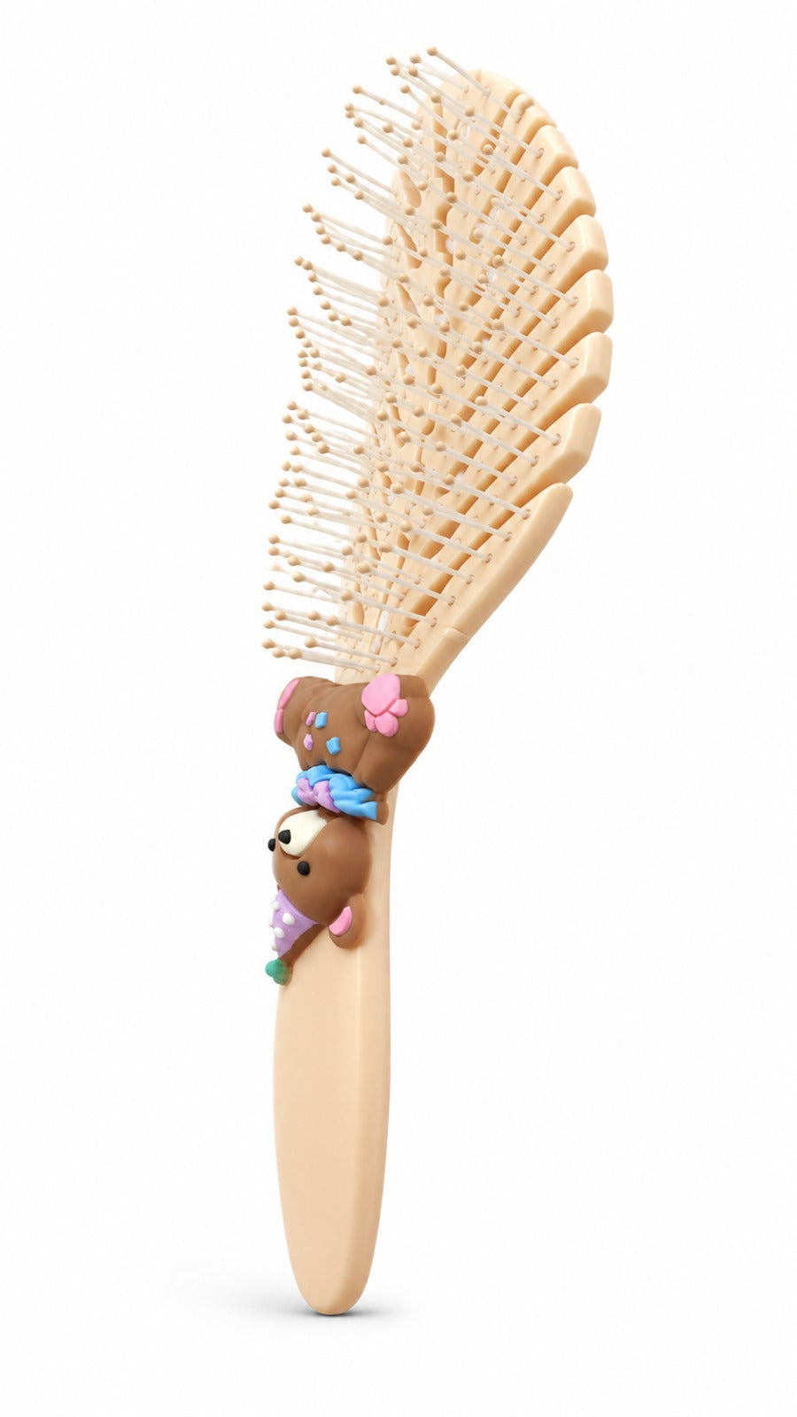 CECILIA - BROSSE CHEVEUX ENFANT OVALE BEIGE 2134