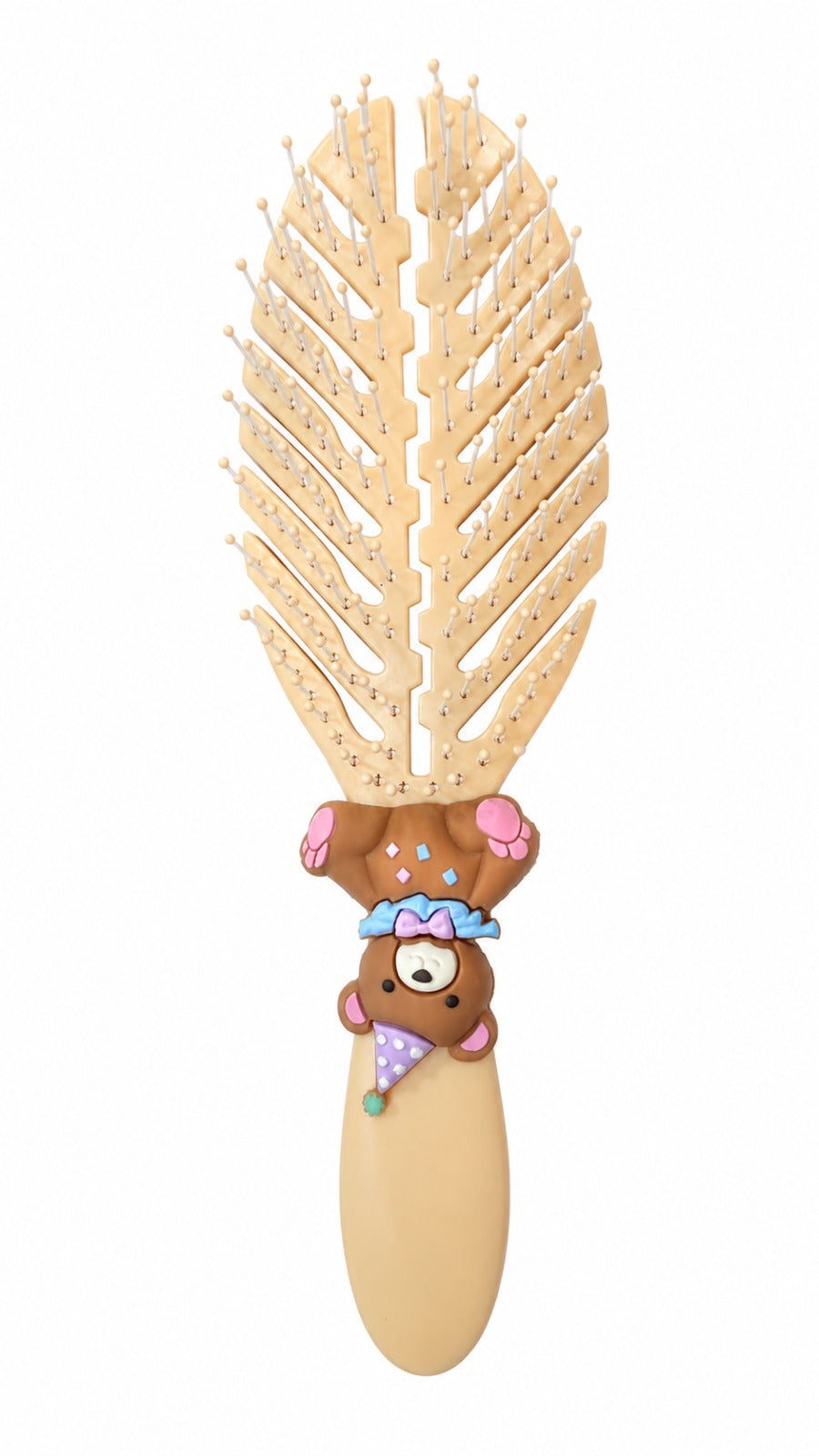 CECILIA - BROSSE CHEVEUX ENFANT OVALE BEIGE 2134