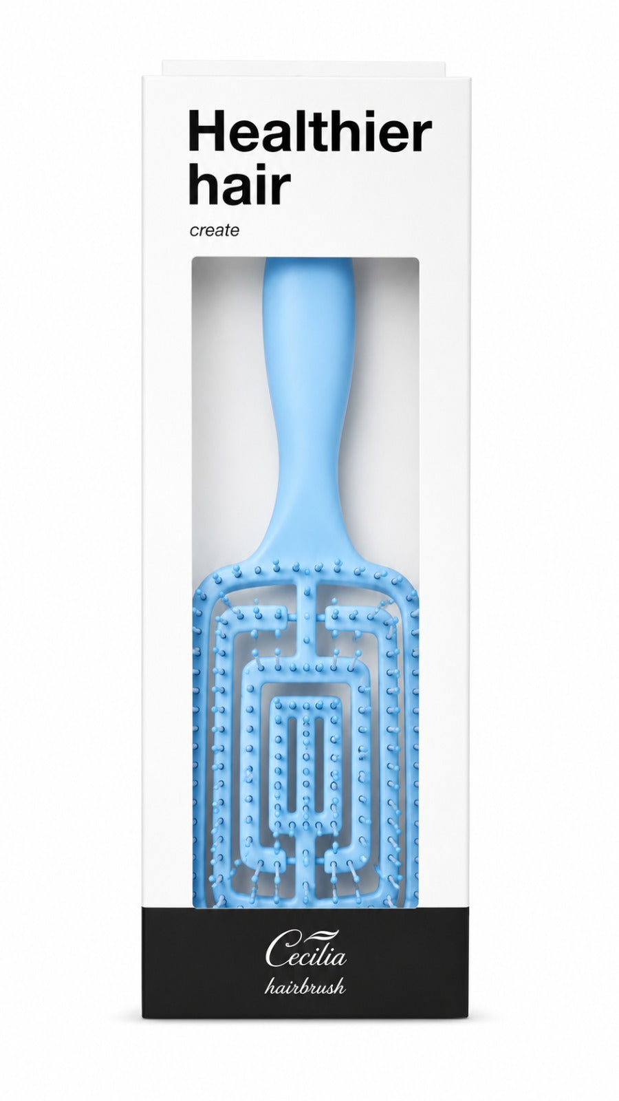 CECILIA - BROSSE CHEVEUX DETANGLER LK-29 BLEU