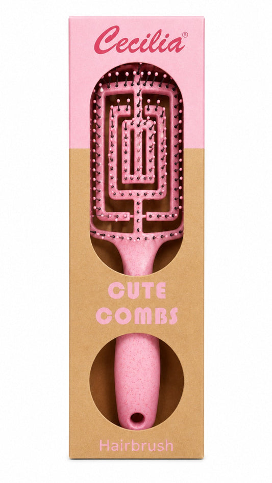 CECILIA - BROSSE CHEVEUX DETANGLER LK-29MSH ROSE