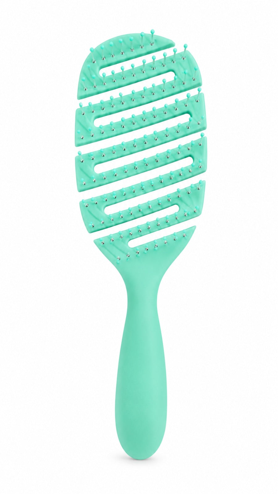 CECILIA - BROSSE CHEVEUX DETANGLER CARRE VERT HH2363