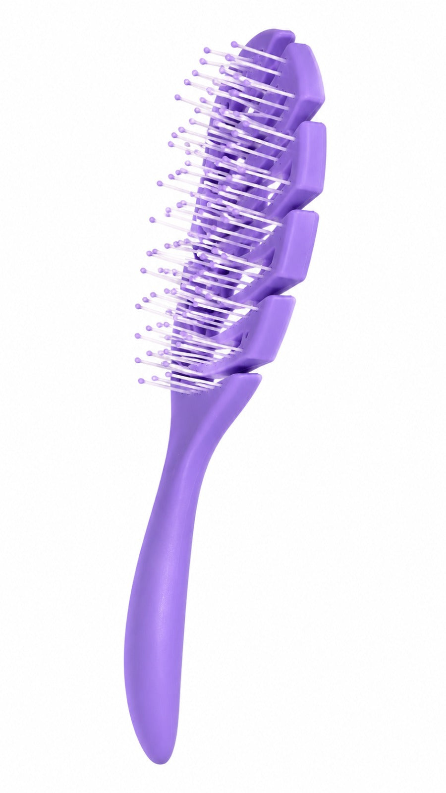 CECILIA - BROSSE CHEVEUX DETANGLER CARRE MAUVE HH2363