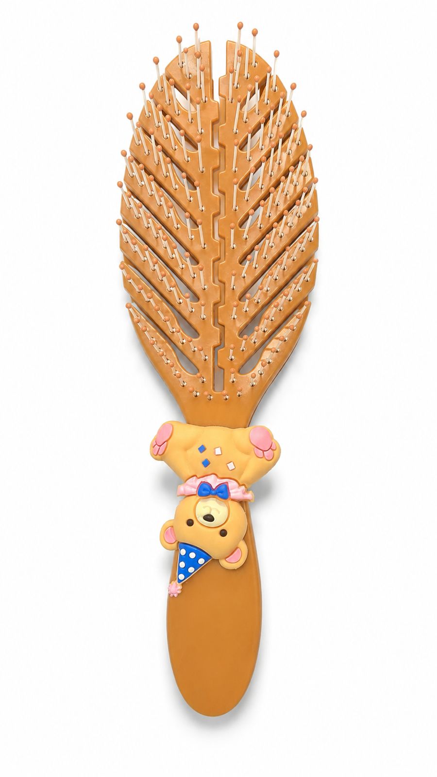 CECILIA - BROSSE CHEVEUX ENFANT OVALE MARRON 2134